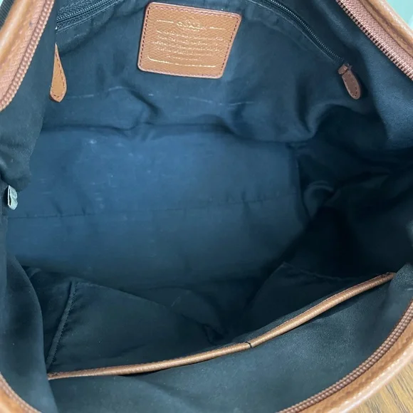 COACH F37237 SAWYER TOTE BLACK SHOULDER PURSE - Picture 6 of 11